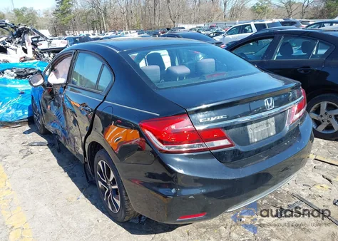 2014 Honda Civic Ex из США, поврежденный, VIN 19XFB2F80EE079102